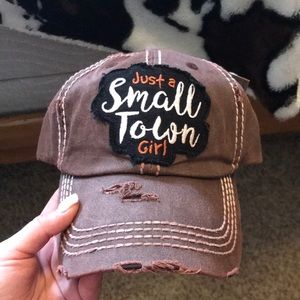 Just a small town girl cap
